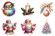 Sparkle Christmas Clipart, an Illustration by CreationArt (Thumbnail 3 of 7)