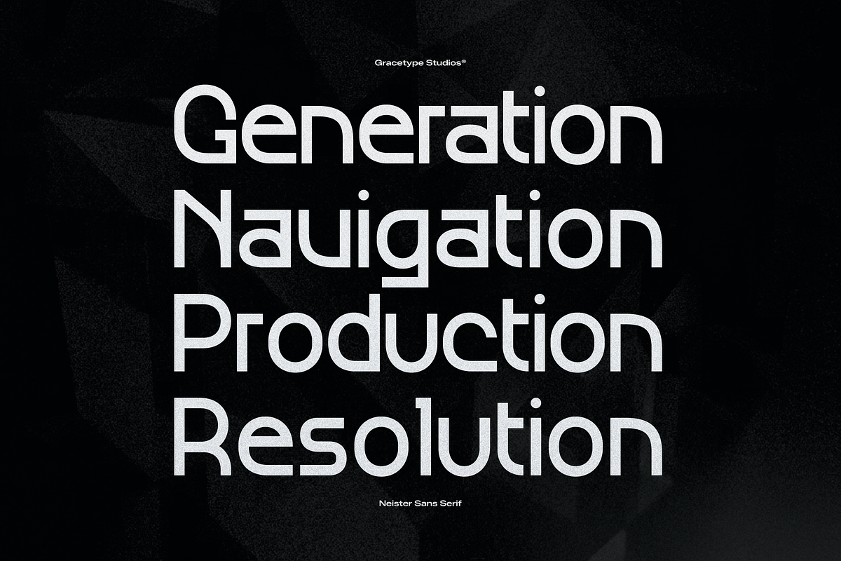 Neister | Sans Serif Typeface, a Sans Serif Font by gracetype_studio (Photo 6 of 11)