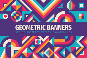 Abstract Geometric Backgrounds
