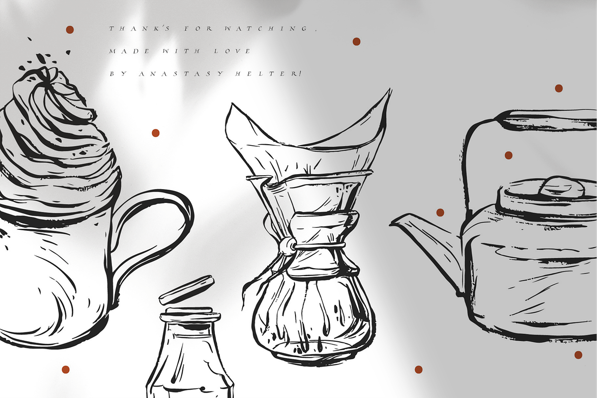 All you need is coffee, a Food Illustration by Anastasy_helter (Photo 14 of 14)