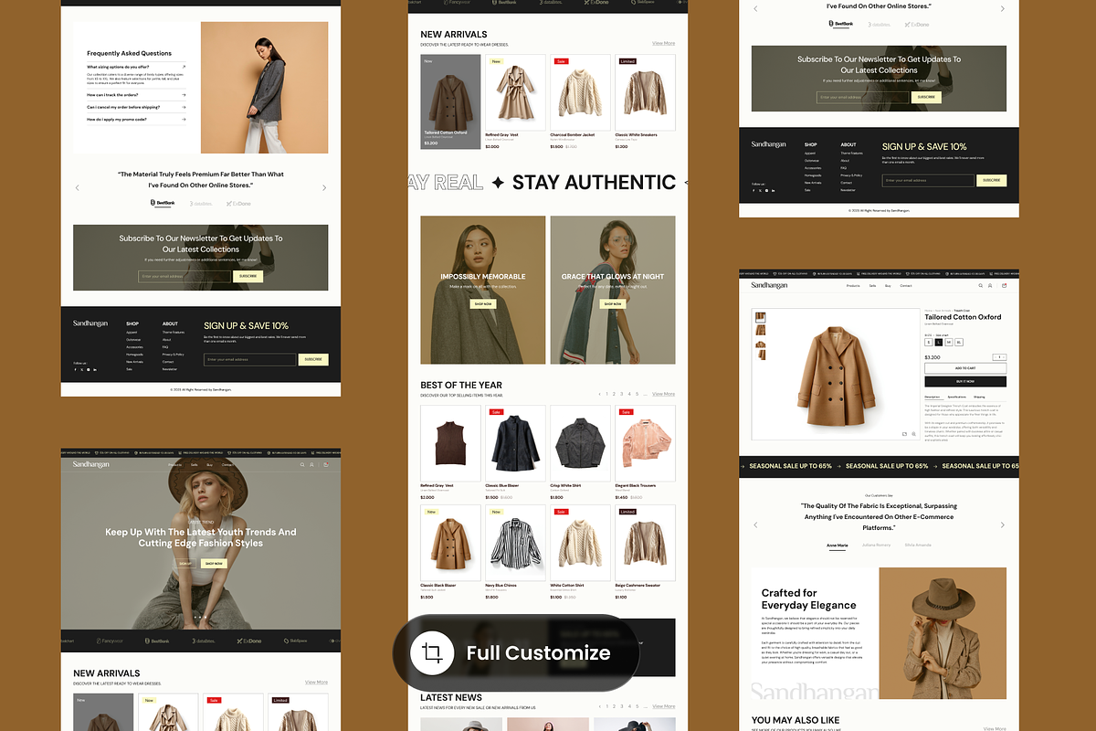 Sandhangan - Fashion E-Commerce preview 3