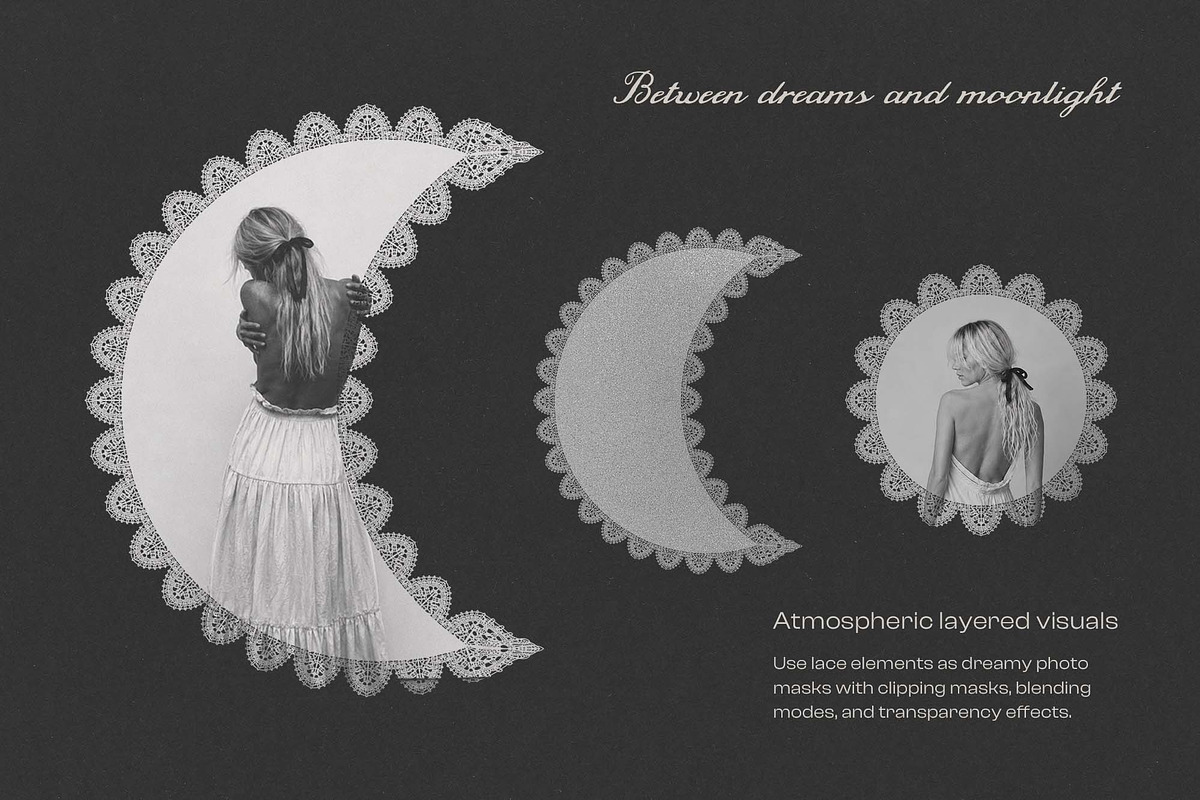 Moonlace Ephemera Collection, an Object Graphic by DigARTbyHavroshka (Photo 3 of 17)