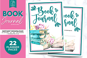 Book Journal - Printable