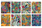 Wild Nature Vector Set, a Pattern Graphic by Molly art (Thumbnail 2 of 9)