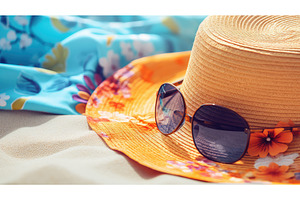 vibrant fashion summer background ai, a Beauty & Fashion Photo by pikepicture
