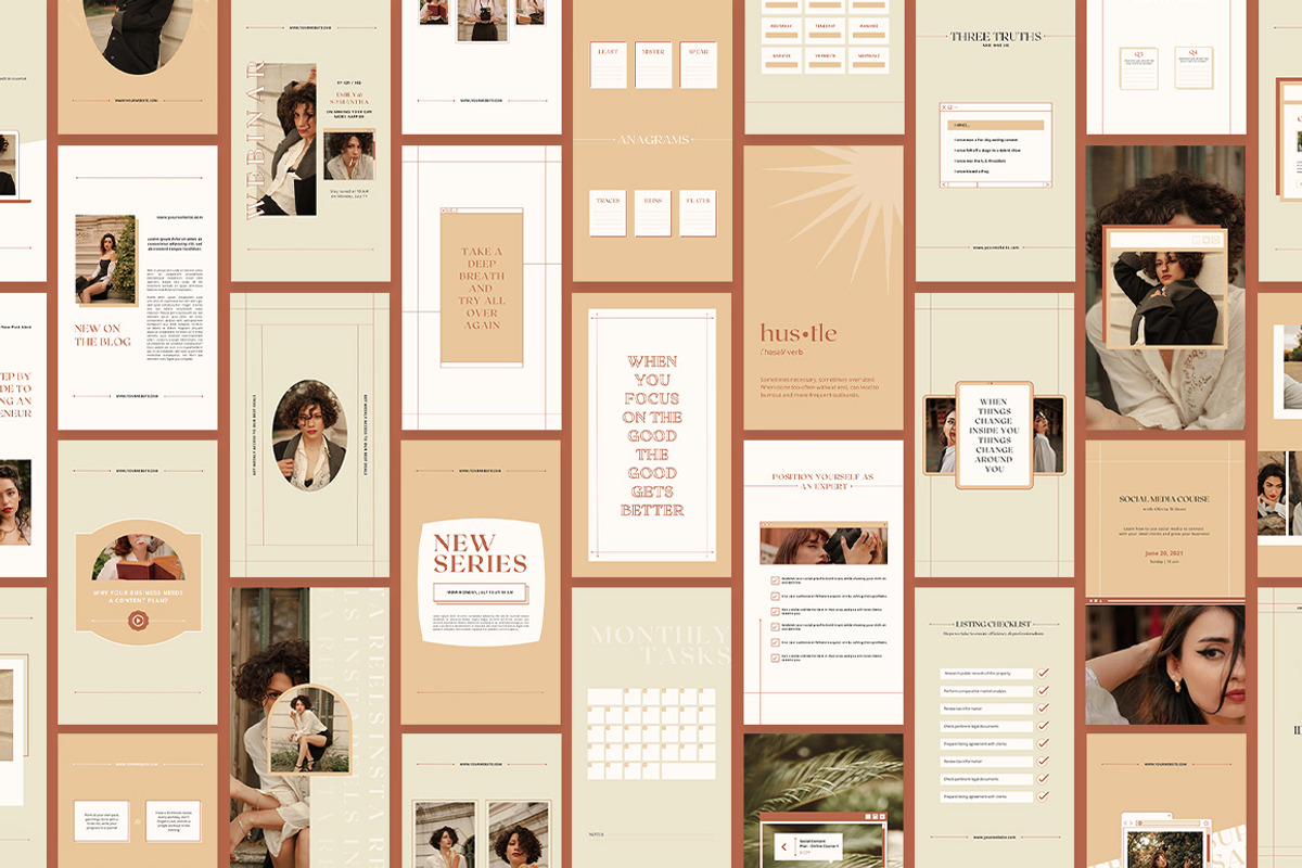 Instagram Post Templates – Canva, a Social Media Template by Eesome Design Studio (Photo 8 of 8)