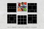 12x12 Photo Book Album Templates, a Templates & Theme by Loveurstyle Designs (Thumbnail 3 of 5)