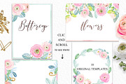 -50% Off Buttercups. Ranunculus pink, an Illustration by LABFcreations (Thumbnail 7 of 12)