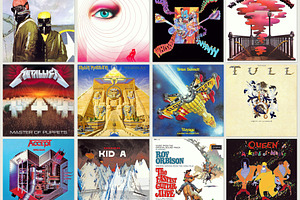 Rock and pop music LP album covers, an Arts & Entertainment Photo by BOOCYS