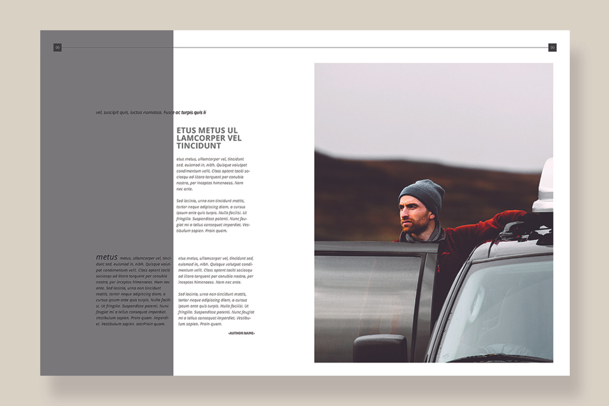 Magazine Template 05, a Magazine Template by pmvch (Photo 9 of 12)