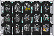 100 Astronaut Cartoon Designs Bundle, an Illustration by roach_graphic (Thumbnail 3 of 16)