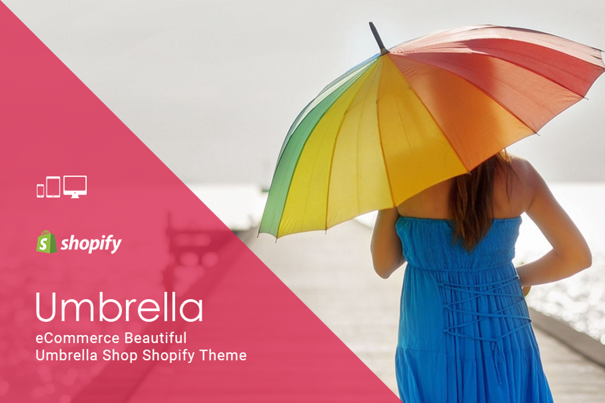Umbrella Responsive Shopify Theme, a Shopify Template by ThemeTidy Shopify Agency (Photo 1 of 2)