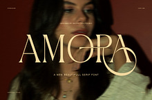 Amora Elegant Serif Font