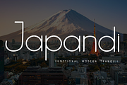 Japandi, a Sans Serif Font by InermediaSTUDIO (Thumbnail 1 of 8)