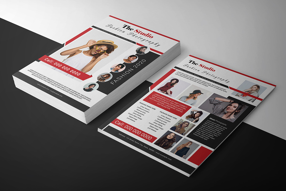 Photography Flyer Template, a Flyer Template by Template Shop (Photo 3 of 3)