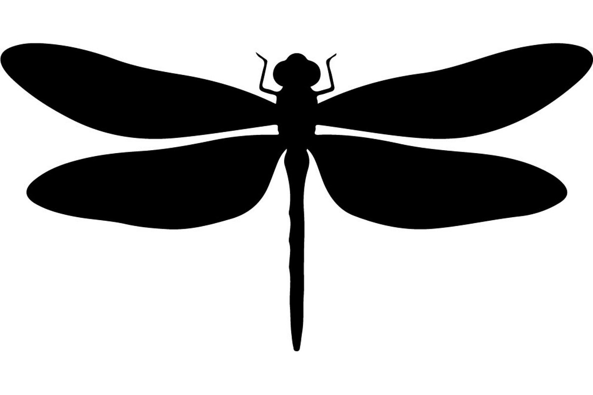 Dragonfly Silhouette, an Object Graphic by Designer_Momina (Photo 17 of 20)