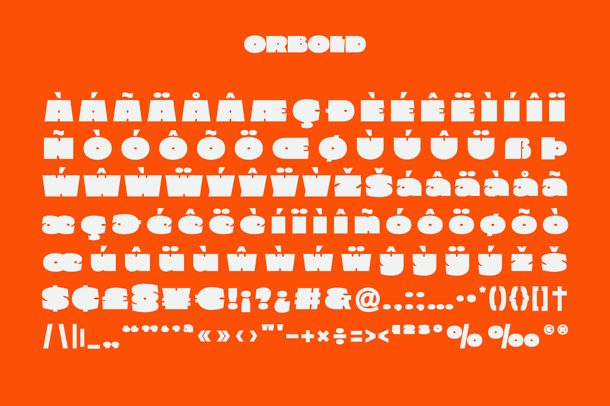 Orbold - Bold Font, a Sans Serif Font by limitype (Photo 11 of 12)