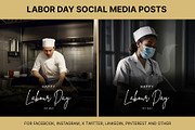 61 Labor day social media posts set, a Social Media Template by Walldecorated (Thumbnail 8 of 29)