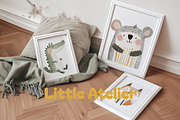 Little Atelier – Kids Frame Mockups, an Apparel Mockup by NikiArts (Thumbnail 7 of 12)