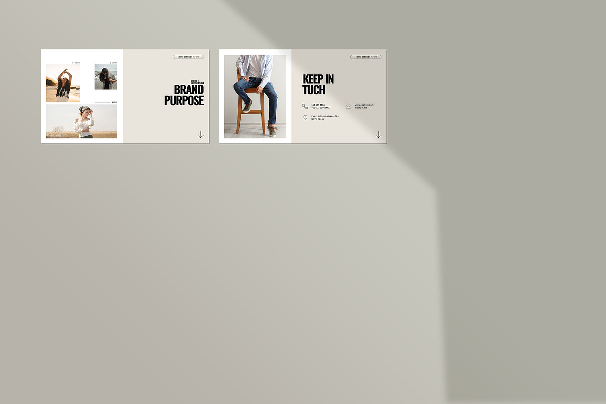 Brand Strategy Presentation Template, a Presentation Template by evgenystudio (Photo 7 of 7)