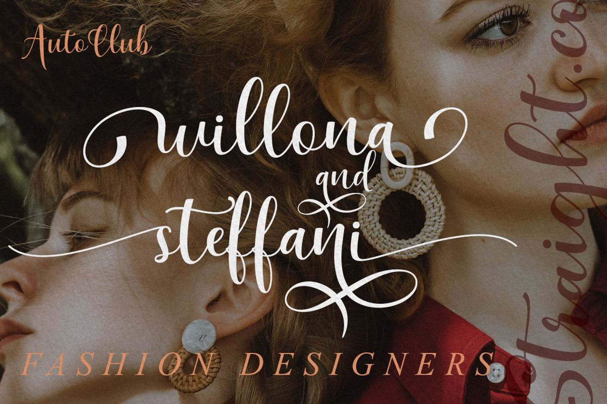 Baby Gladies, a Script Font by Straight.co (Photo 7 of 9)
