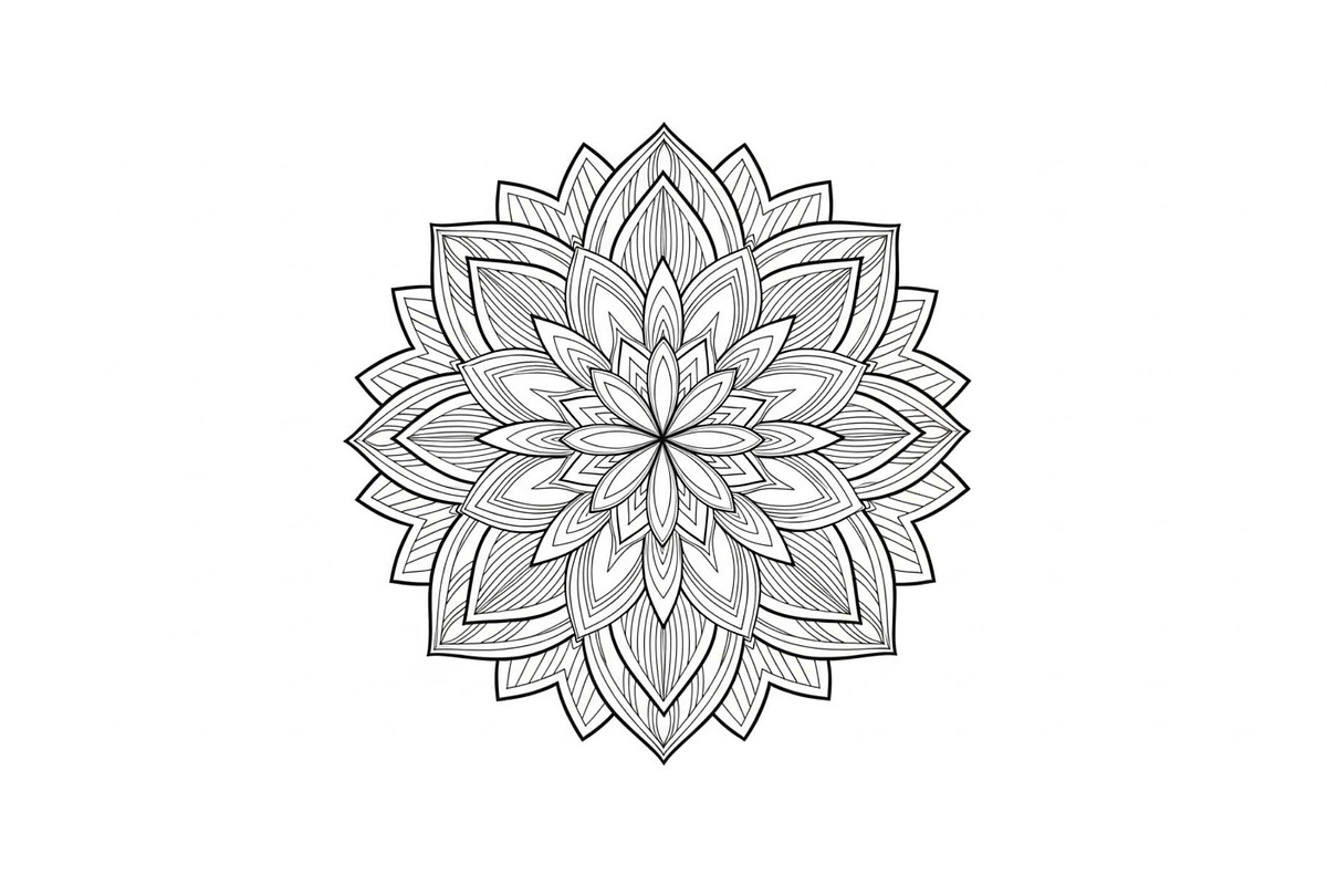 Mandala Flower SVG Bundle, an Illustration by Creativeshirt (Photo 20 of 31)