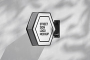 Street Sign Mockup (32 PSD Scenes), an Advertising Mockup by Traint (Thumbnail 39 of 50)