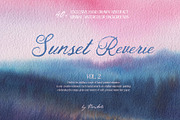 Watercolor abstract backgrounds, a Background Graphic by Vero Arts (Thumbnail 1 of 11)