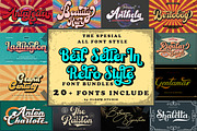 Best Seller In Retro Style, a Script Font by GloowStudio (Thumbnail 1 of 21)