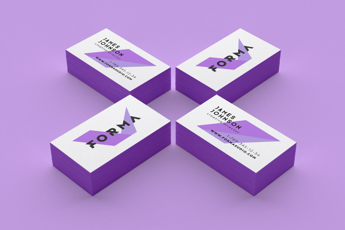 Business Cards Mockup Pack, a Print Template by BULBFISH (Photo 3 of 10)
