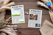 Front Page Newspaper Template, a Magazine Template by ZoloDesignHub (Thumbnail 3 of 7)
