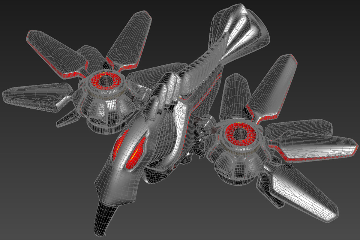 Robot Bird, an Animal 3D Model by Beatheart Creative Studio (Photo 3 of 9)