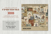 Vintage Ephemera, an Object Graphic by Lucky Girl Creative (Thumbnail 1 of 4)