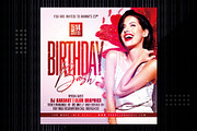 Birthday Flyer Template, a Templates & Theme by MithilaCreation (Thumbnail 2 of 5)