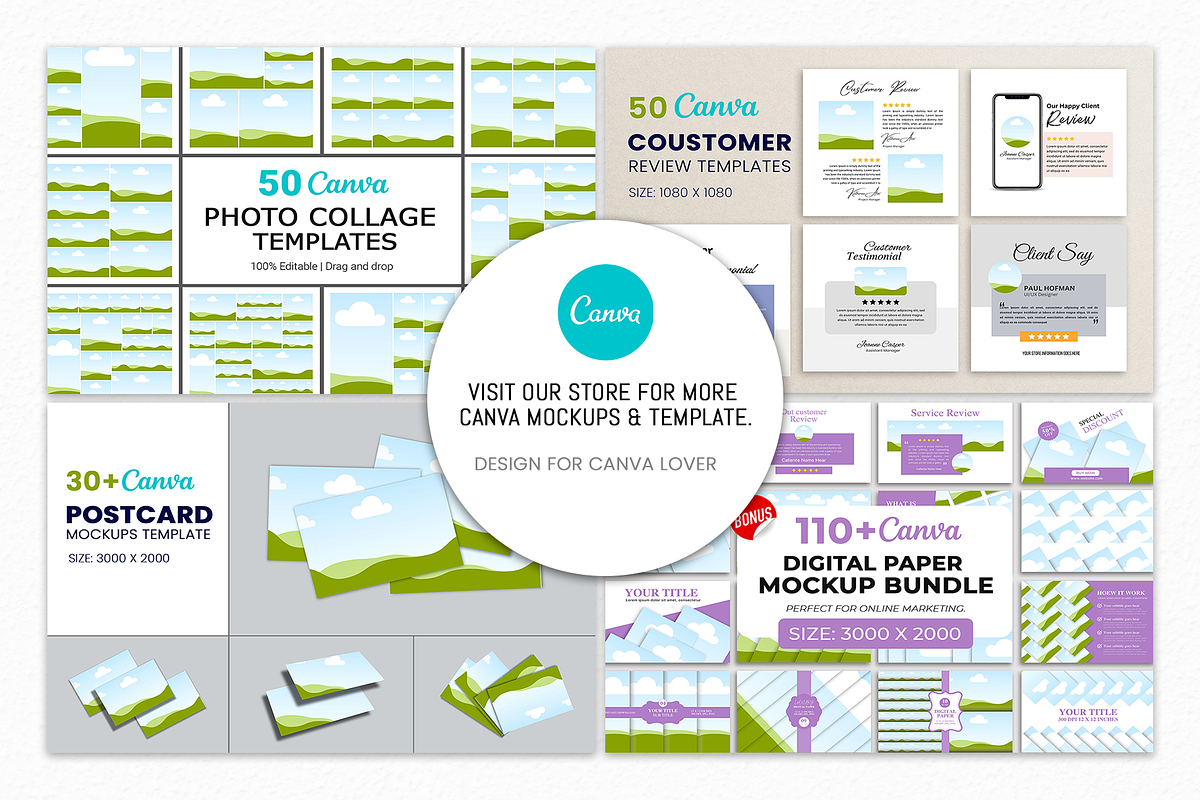 Canva Wall Art Frame Mockup Template, a Product Mockup by Waliullah Solutions (Photo 6 of 6)