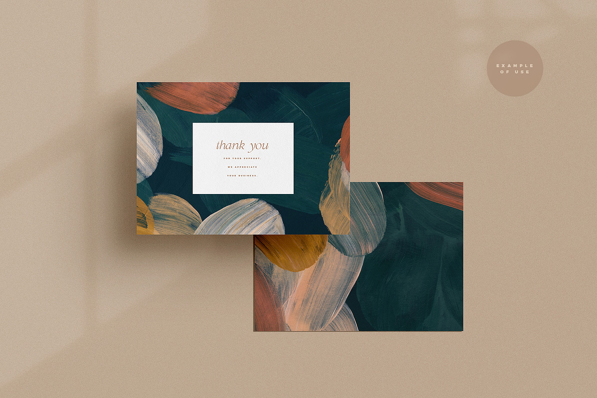 January Abstract Painted Backgrounds, a Texture Graphic by Basia Stryjecka (Photo 15 of 15)