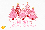 Pink Christmas PNG Sublimation, a Seasonal Illustration by LemonDesign (Thumbnail 6 of 12)