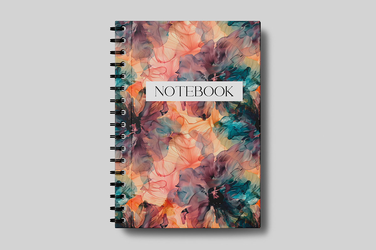 Watercolor flowers seamless patterns, a Pattern Graphic by OliaMuseDesign (Photo 4 of 7)
