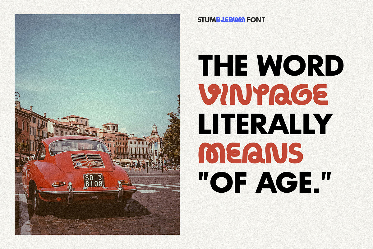 Stumblebum Quirky Serif Font, a Sans Serif Font by BilberryCreates (Photo 15 of 19)