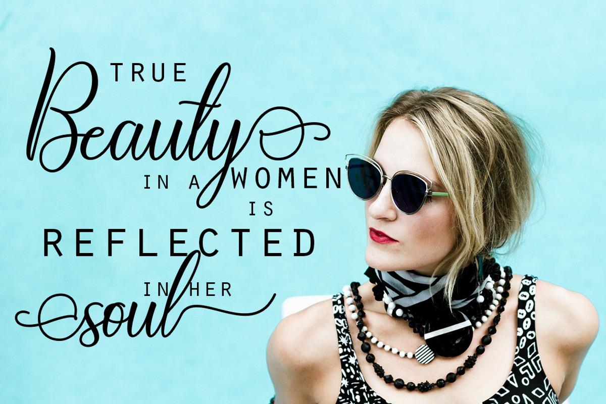 ametta Script Font preview 8