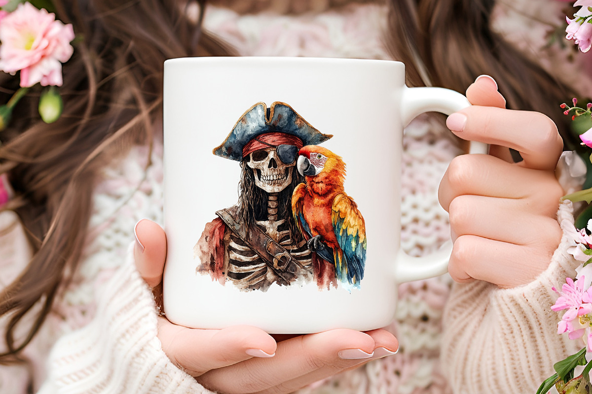 Halloween Funny Skeleton Sublimation, an Illustration by RobertsArt (Photo 6 of 7)