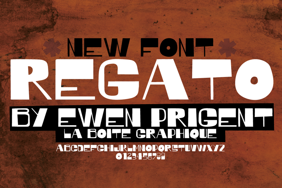 Regato (typography), a Handwritten Font by La Boite Graphique (Photo 1 of 5)