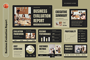 Muted Olive Business Evaluation, a Presentation Template by Sixtemp (Thumbnail 1 of 3)