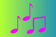 Music icon design template, a Solid Icon by Sumberpangan (Thumbnail 3 of 3)