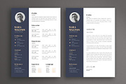 Minimalist Resume CV, a Resume Template by Saman Osama (Thumbnail 3 of 3)