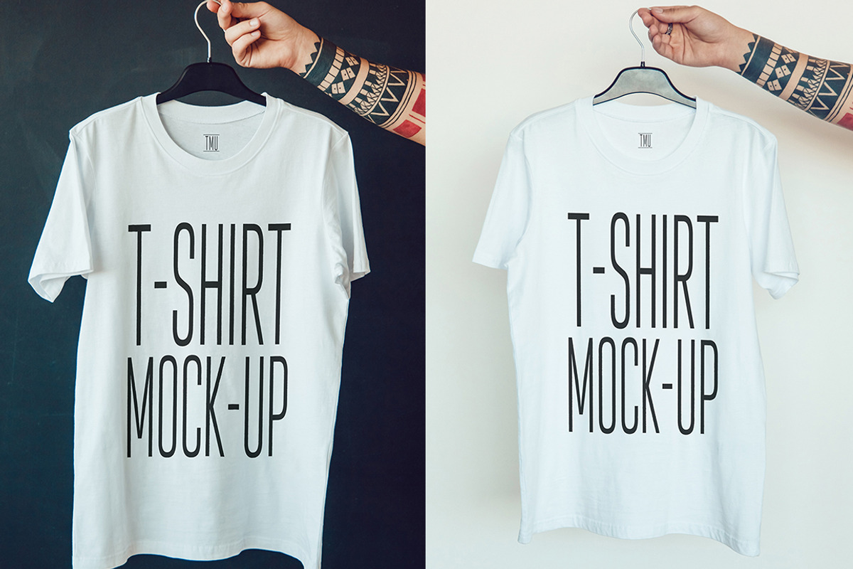 T-Shirt Mock-Up, a Shirt Mockup by Freeman Studio (Photo 6 of 11)
