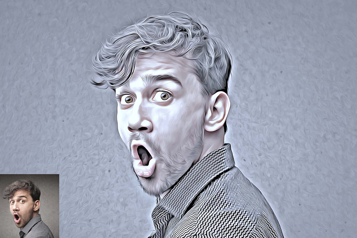 Speed Glossy Art Action, an Action Add-On by MRI STUDIO (Photo 4 of 15)