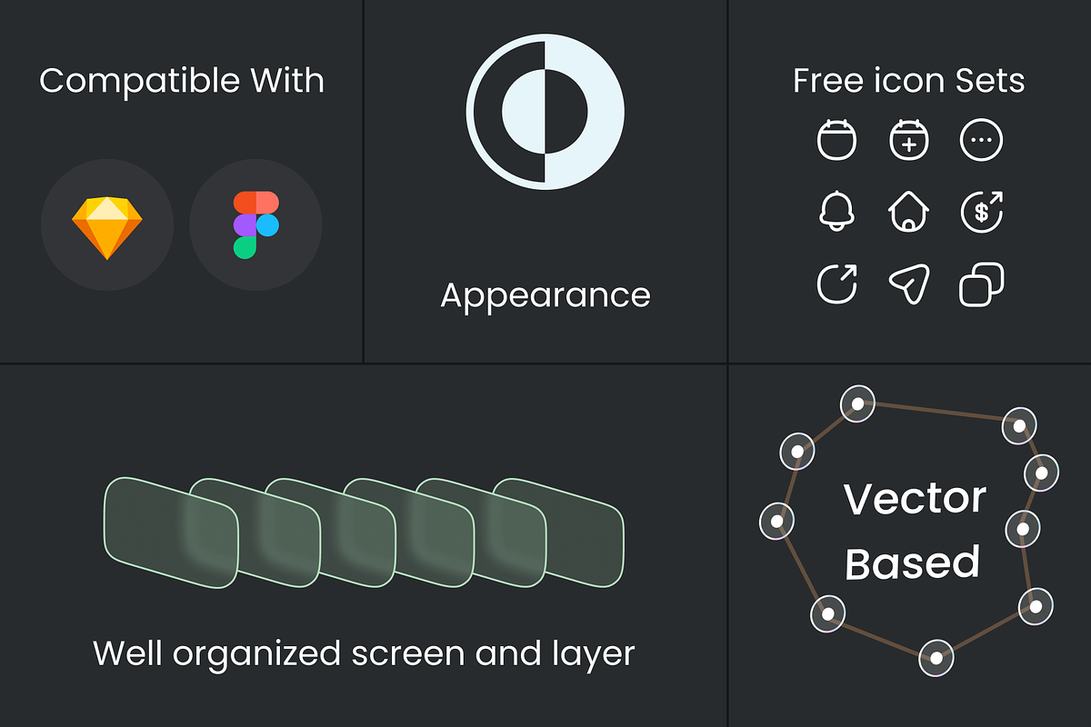 Social Audio App UI Kit, an App Template by Trung (Photo 3 of 8)