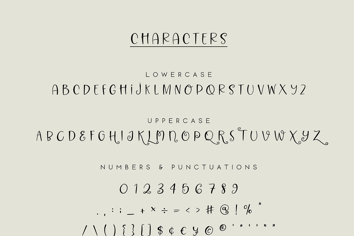 Rapturous, a Handwritten Font by Sofia Skoog (Photo 3 of 10)