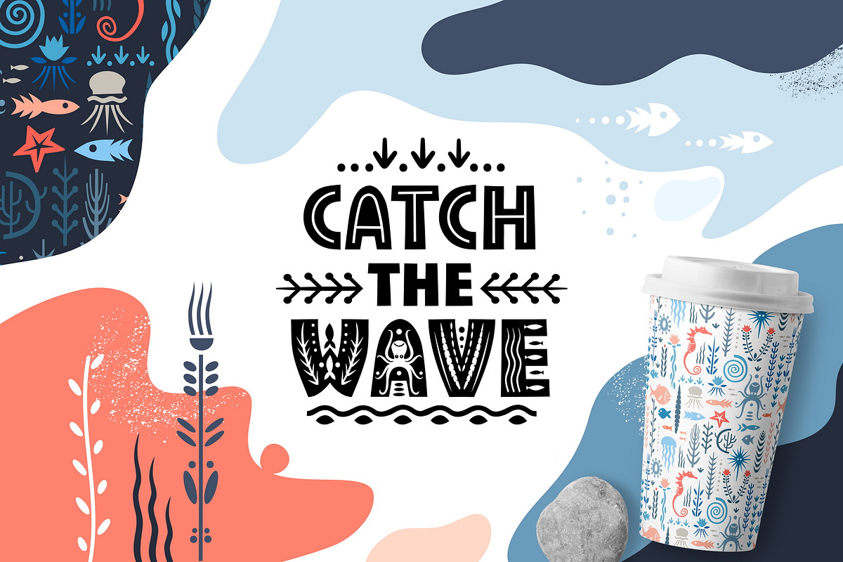 Sealife Font Family preview 8